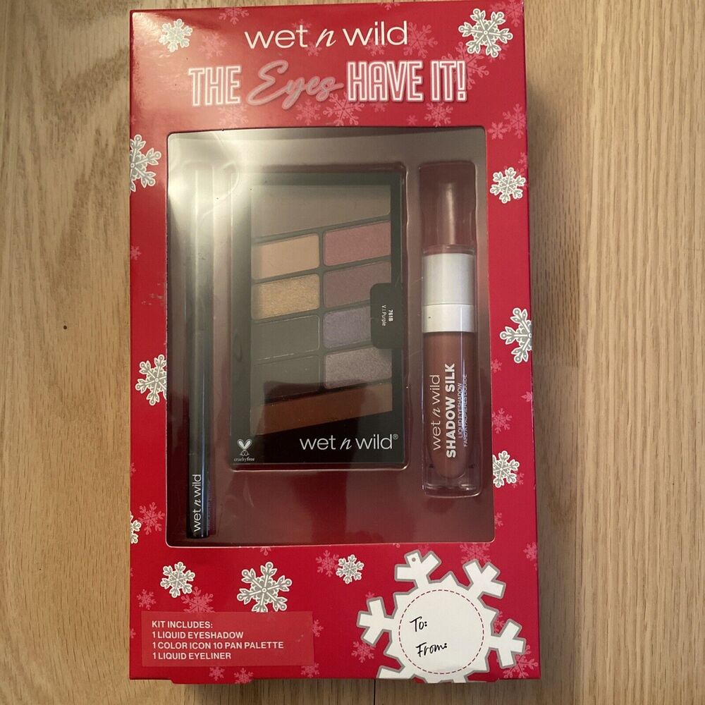 Wet N Wild “The Eyes Have It” 3 Piece Gift Set Brand New In Package